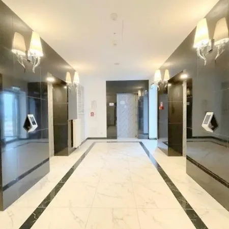 Hanza Tower Lux 5 Pool Jacuzzi Sauna Appartamento Stettino